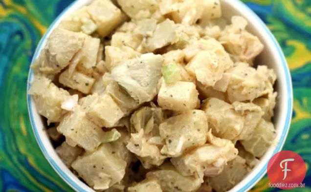 Salada de coração de batata-alcachofra