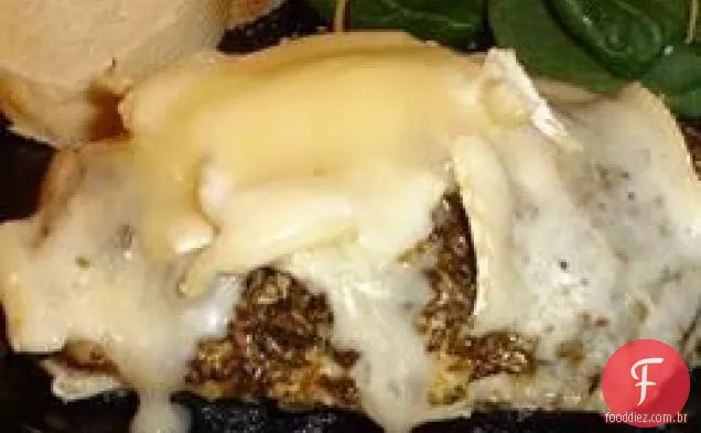 Frango assado e Brie