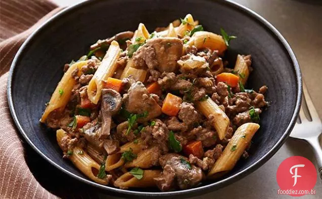 Frigideira Hamburger Stroganoff