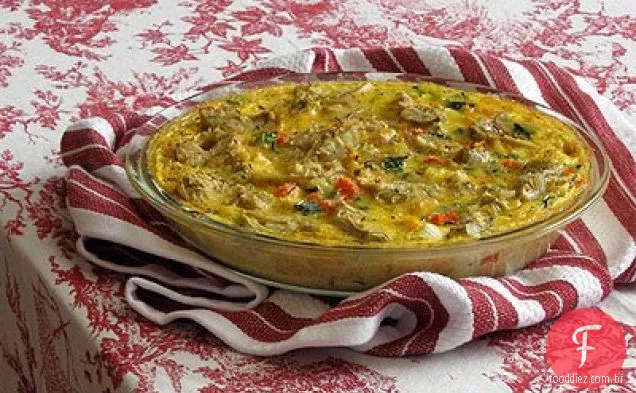 Alcachofra Clafouti
