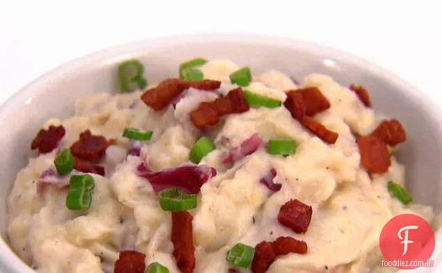 Leitelho-Bacon Esmagado Batatas