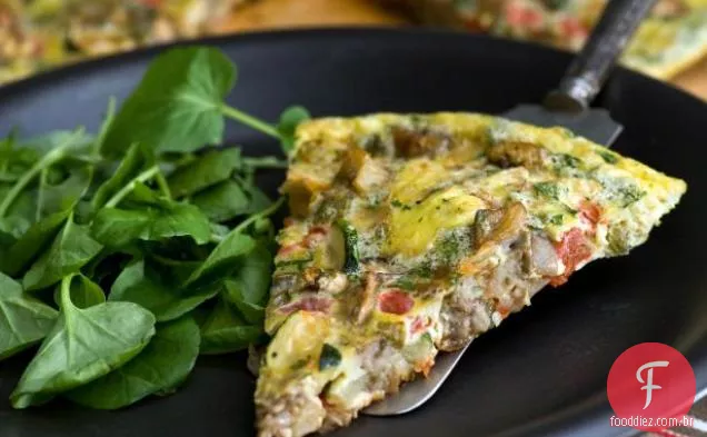 Tortilla vegetal de Múrcia
