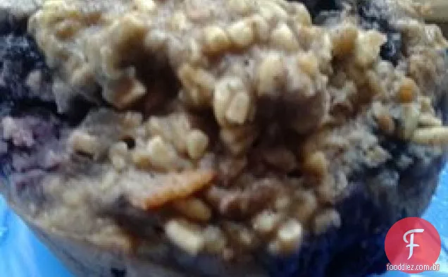 Muffins De Mirtilo Saudáveis
