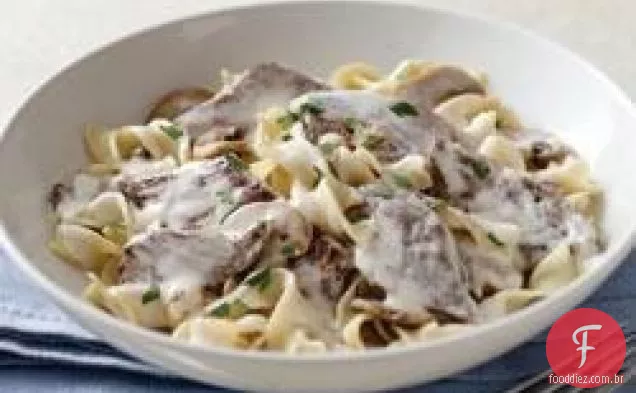 Final Cremoso Carne Stroganoff