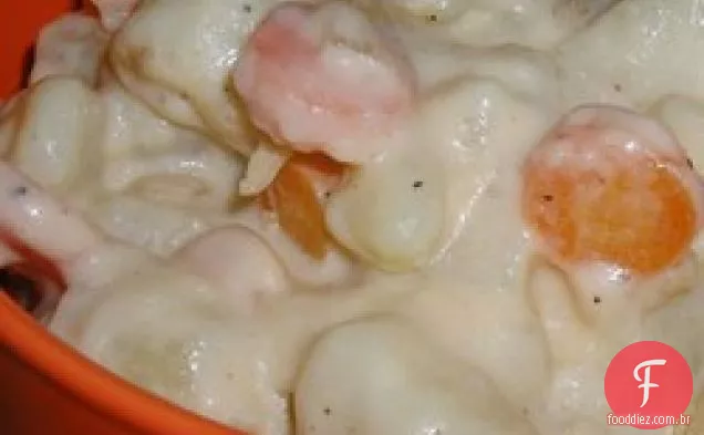 Ensopado Cremoso De Batata Vegetariana