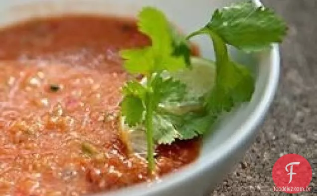 Gazpacho rápido e fresco