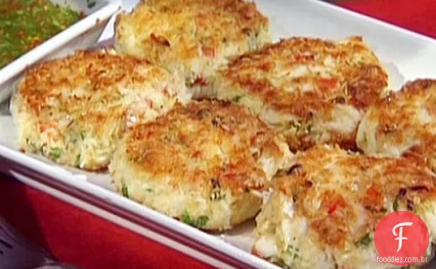 Bolos De Caranguejo Com Crosta De Coco