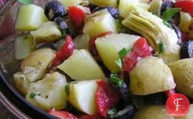 Salada De Batata Com Vinagre Balsâmico