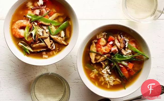 Sopa Refogada De Camarão