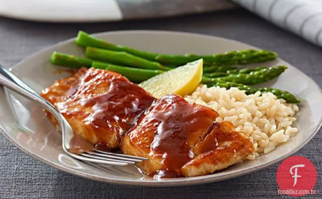Peixe Vitrificado Com Citrinos