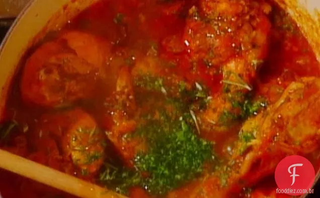 Chicken Hunter-estilo: Pollo alla Cacciatora