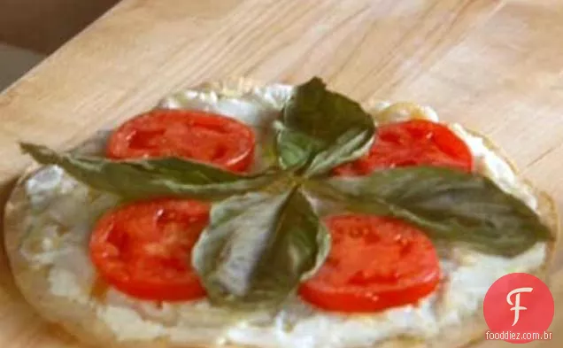 Pizza Branca Crocante
