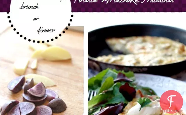 Frittata De Batata De Alcachofra