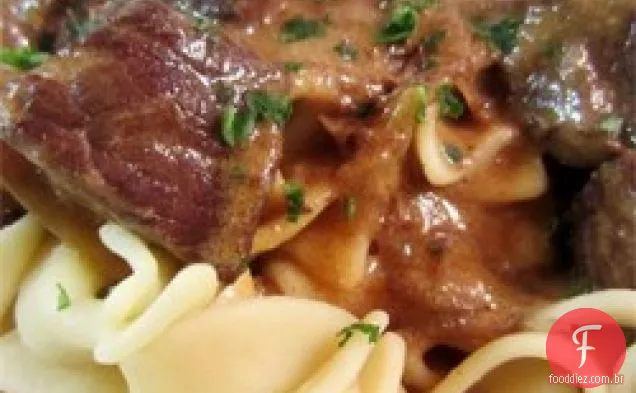 Diane's Beef Stroganoff