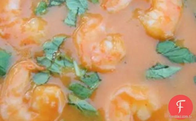 Spicy Coconut Shrimp Bisque