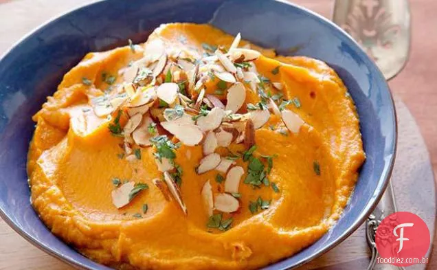 Purê De Batata Doce Com Curry