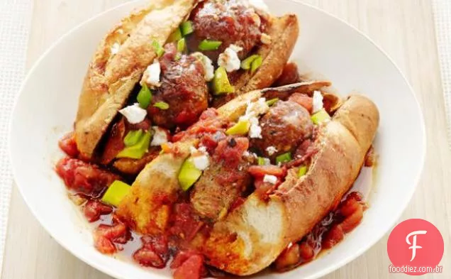 Subs De Almôndega Mexicana