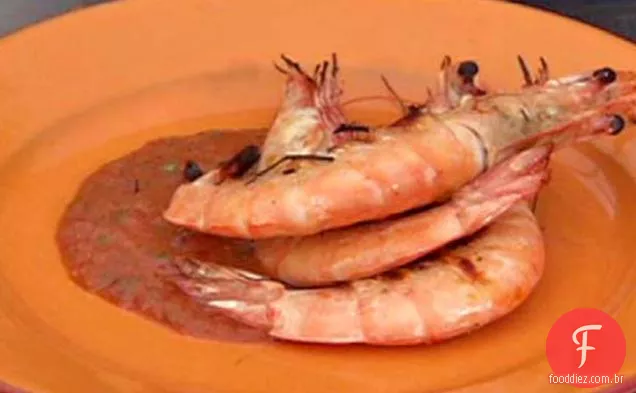Molho De Coquetel De Tomate Grelhado Esfumaçado