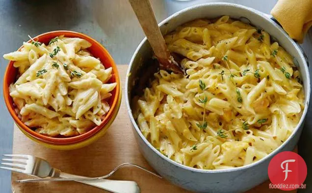 Butternut Squash Mac e queijo