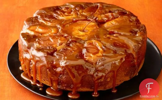 Bolo De Maçã Caramelo