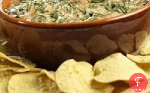 Campbell's Kitchen molho de espinafre quente