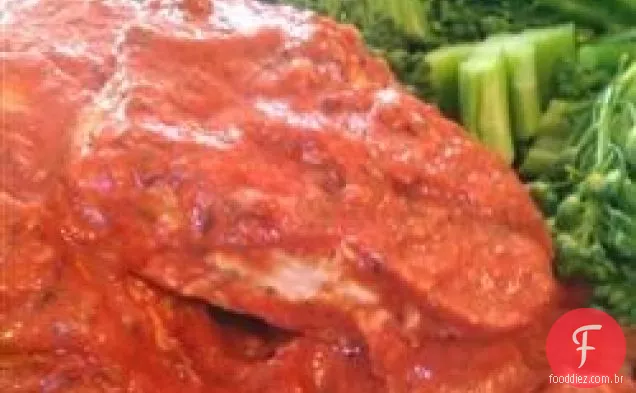 Frango Cremoso Com Tomate
