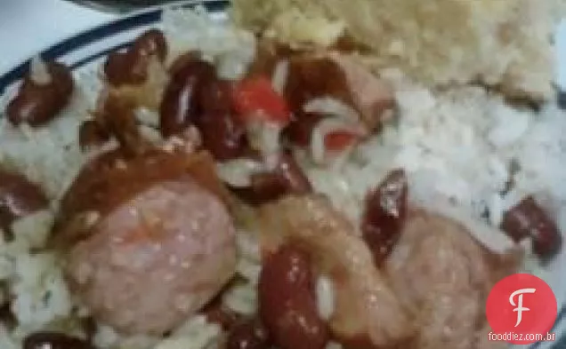 O famoso Feijão Vermelho e Salsicha de Richard e Suzanne