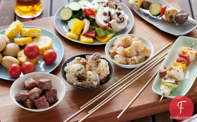 Construa Seus Próprios Kabobs Shish