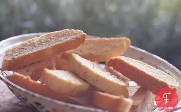 Biscotti com lavanda e laranja