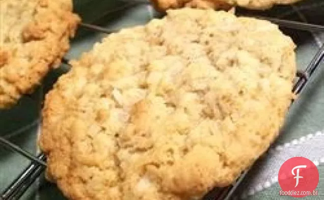 Biscoitos De Coco Crocantes Em Borracha