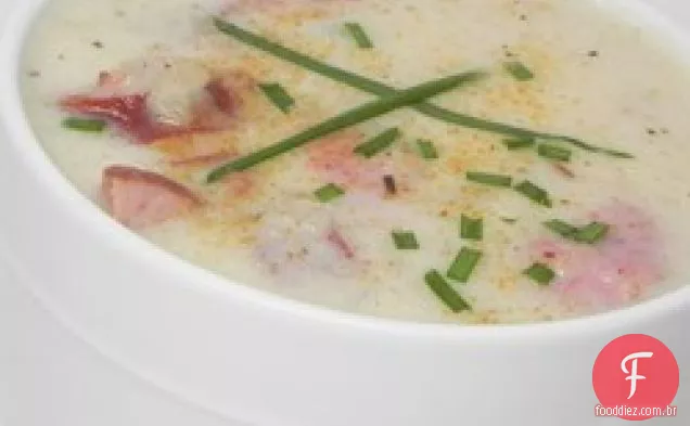 Sopa Cremosa De Salsicha De Batata
