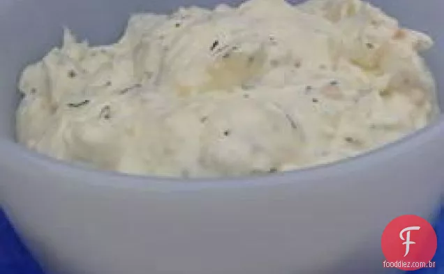 Alho e erva Cream Cheese