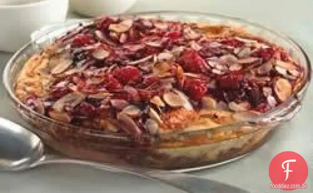 Cereja Chocolate Amêndoa Croissant Pão Pudim