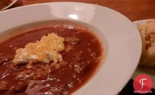 Patty's Chili para um dia frio