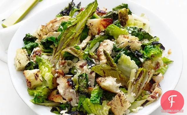 Salada Caesar De Frango Grelhado
