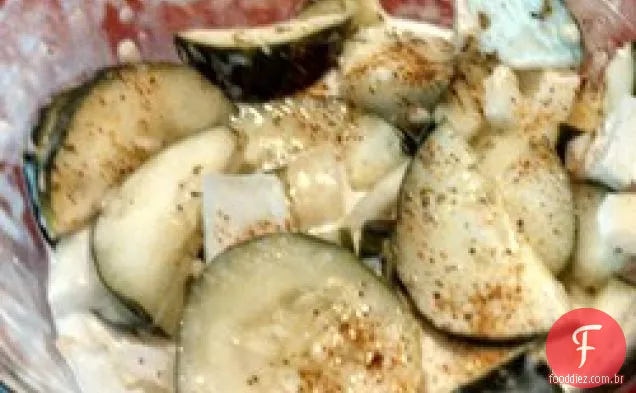 Salada de pepino da Cassie