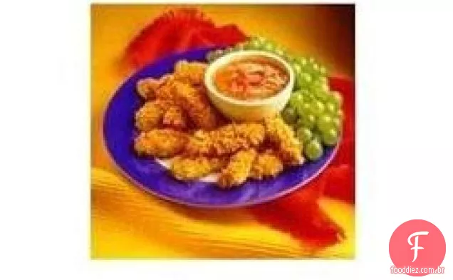 Dedos Crocantes De Frango De Coco