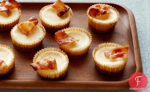 Mini Cheesecakes De Bacon