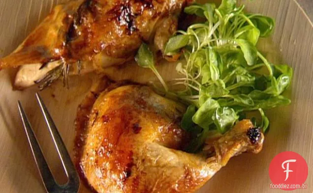 Frango Assado Com Erva-Limão