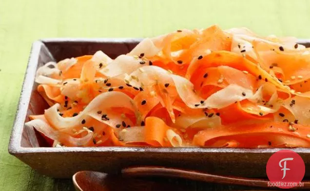 Daikon-Salada De Cenoura