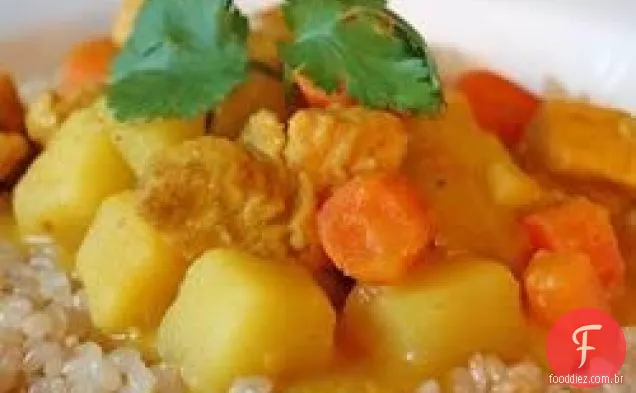 Curry de frango de coco da Michelle