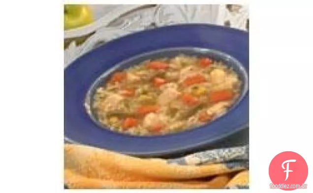 Sopa De Legumes De Galinha Do País
