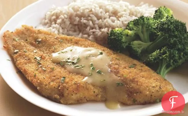Filetes De Peixe Com Molho De Limão
