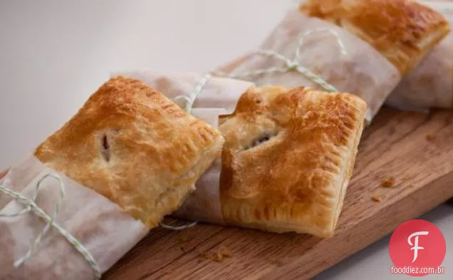 Tortas de amêndoa, Pêra e cereja