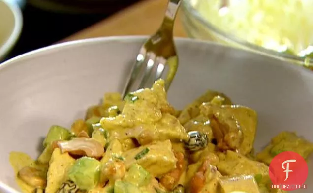Salada De Frango Com Curry