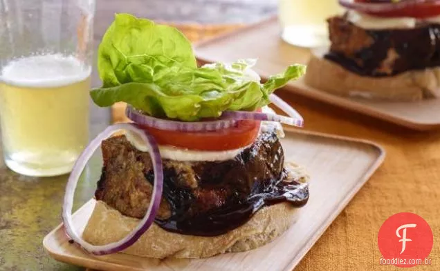 Sanduíches De Bolo De Carne De Almôndega Italiana