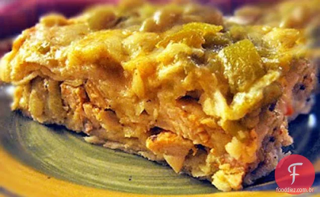 Frango E Alcachofra Enchilada Assar