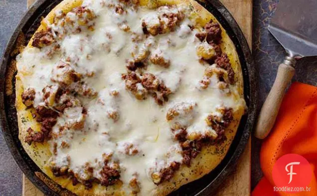 Mega Meatball Pizza