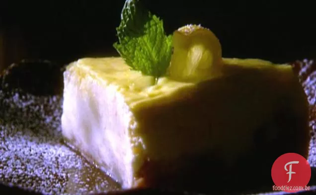 Cheesecake de limão quase sem gordura de Joanne
