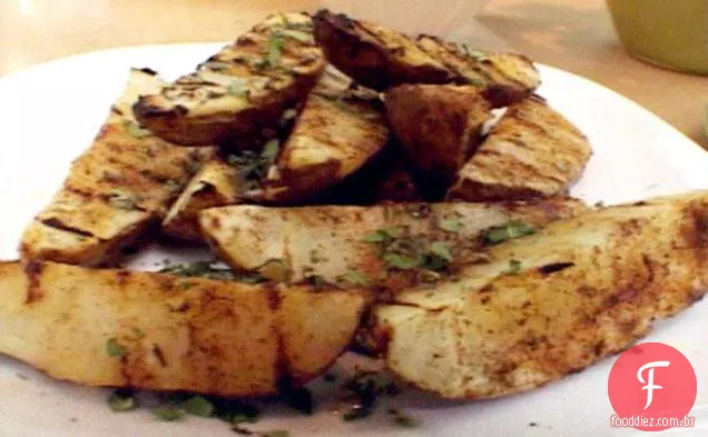 Batatas Fritas Grelhadas Temperadas